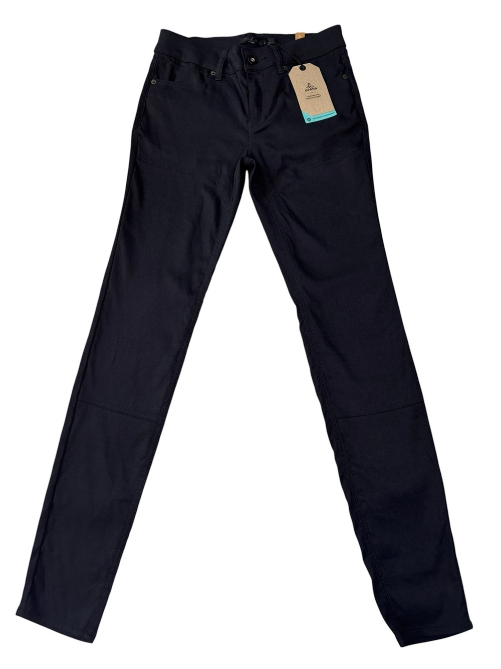 Prana Southport Pant, NWT, Hiking, Black, Size 4